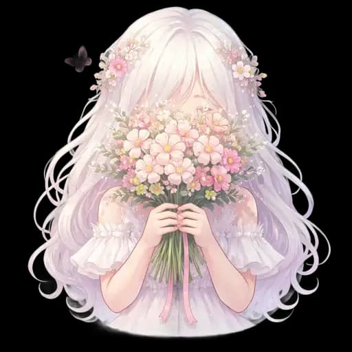 Meninas Florais Delicadas — 1