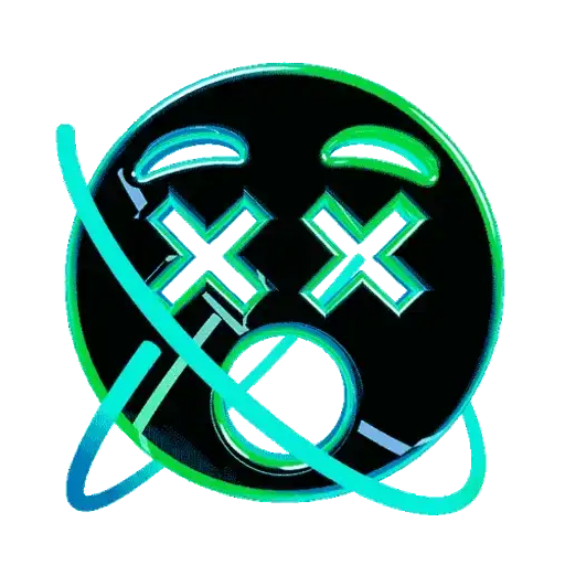 Neon Space Emojis — 3