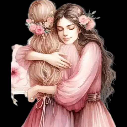 Meninas Florais Delicadas — 4