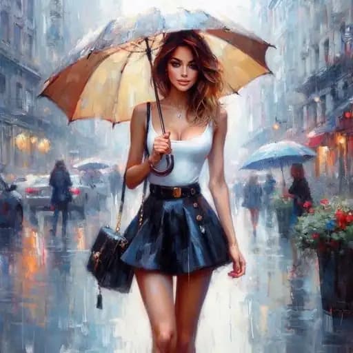 Rainy Day Love and Flowers — 3