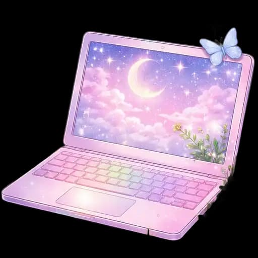 Corações Rosas Kawaii — 1